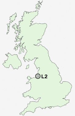 L2 Postcode map