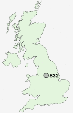 S32 Postcode map