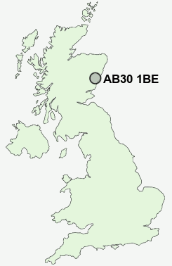 UK Postcode map