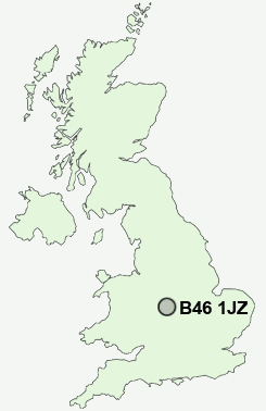 UK Postcode map