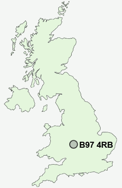 UK Postcode map