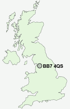 UK Postcode map