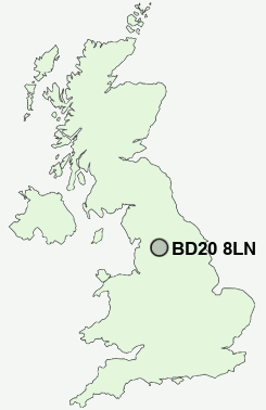 UK Postcode map