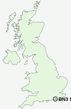 UK Postcode map