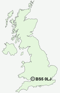 UK Postcode map