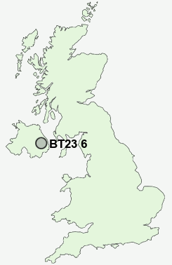 UK Postcode map