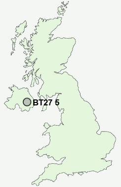 UK Postcode map