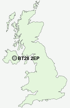 UK Postcode map