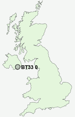 UK Postcode map