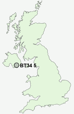 UK Postcode map