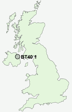 UK Postcode map