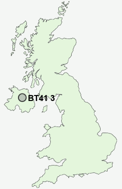 UK Postcode map