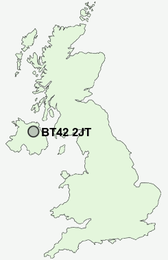 UK Postcode map