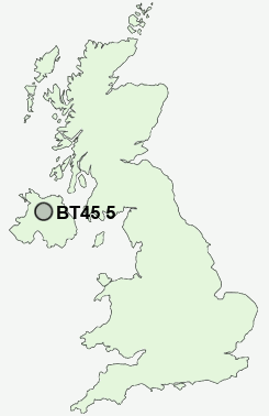 UK Postcode map