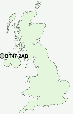 UK Postcode map