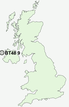 UK Postcode map