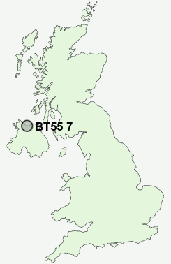 UK Postcode map