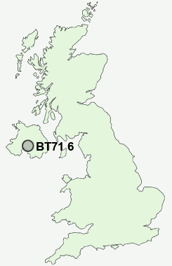 UK Postcode map