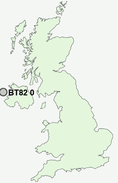 UK Postcode map