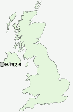 UK Postcode map