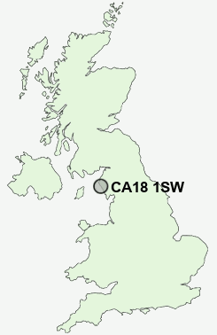 UK Postcode map