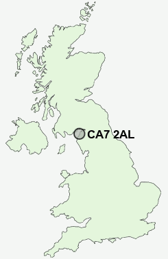 UK Postcode map