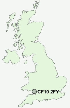 UK Postcode map