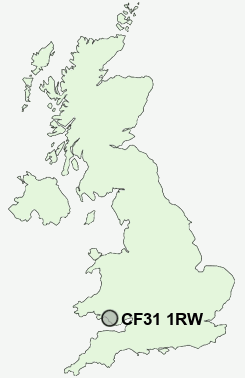 UK Postcode map