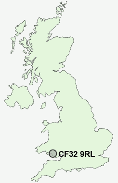 UK Postcode map