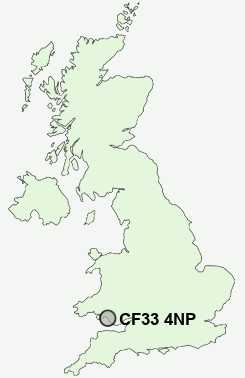 UK Postcode map