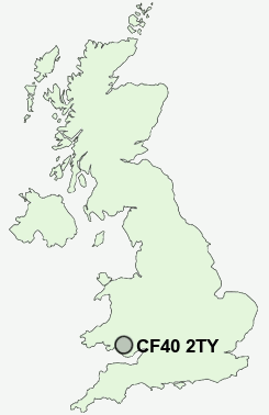 UK Postcode map