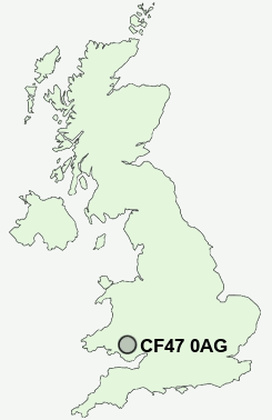 UK Postcode map