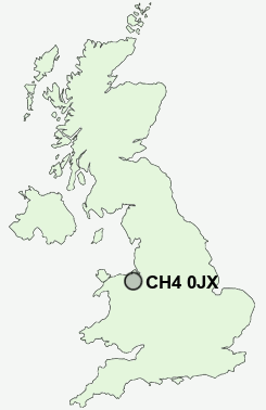 UK Postcode map