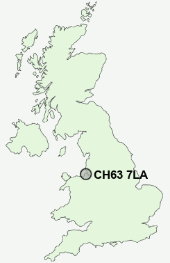 UK Postcode map