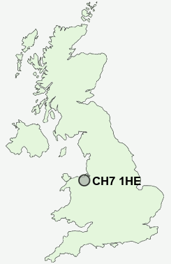 UK Postcode map