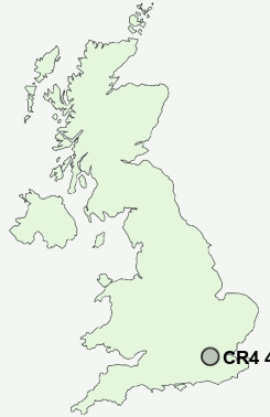 UK Postcode map