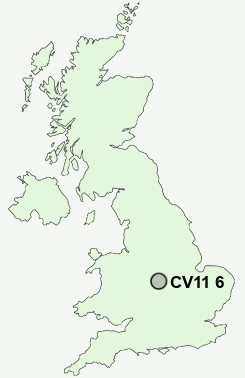 UK Postcode map