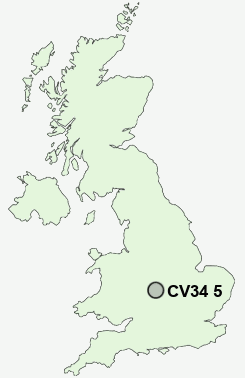 UK Postcode map