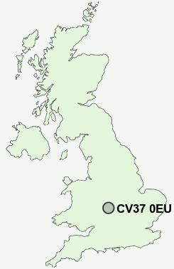 UK Postcode map