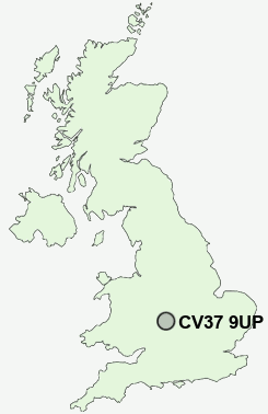 UK Postcode map