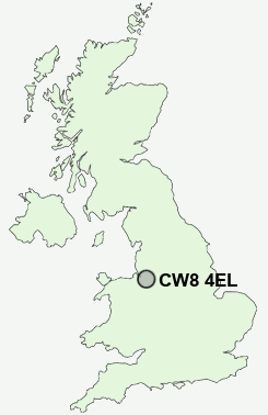 UK Postcode map