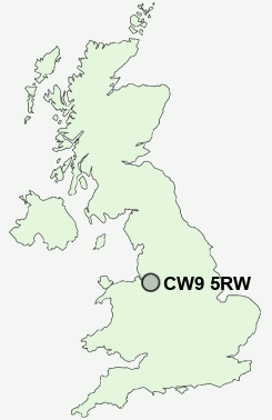 UK Postcode map