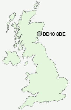 UK Postcode map