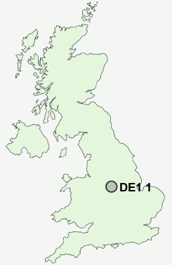 UK Postcode map