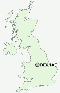 UK Postcode map