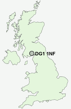 UK Postcode map