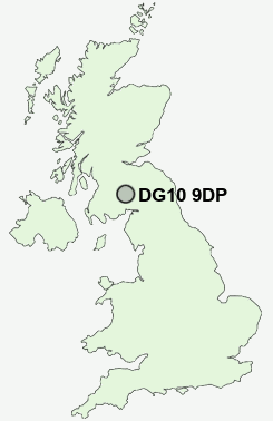 UK Postcode map