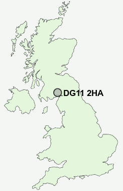 UK Postcode map