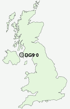 UK Postcode map