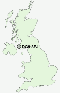 UK Postcode map